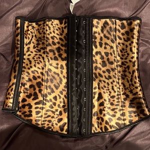 Ekouaer Womens Waist Trainer Underbust Corset Cincher Steel